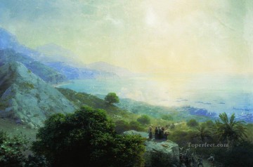 crete 1897 Romantic Ivan Aivazovsky Russian Oil Paintings